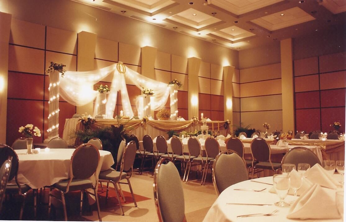 Réception de mariage dans la grande salle du CCTB