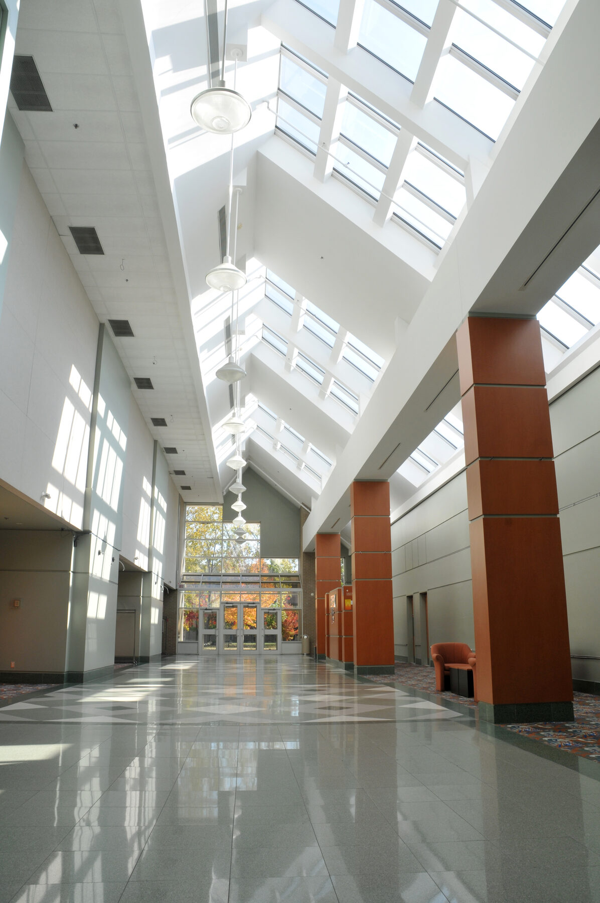 Fenestration du hall d'entrée du CCTB